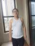 七匹狼背心男士背心夏季100%纯棉打底跨栏健身运动罗纹薄款老头衫3件装 100%纯棉+升级抗菌细罗纹3件（黑+灰+白） XL (175) 推荐体重130-150斤 实拍图
