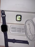 Apple/苹果 Watch S11 智能手表GPS款46毫米银色铝金属表壳雾紫色运动型表带S/M MEVW4CH/B 实拍图