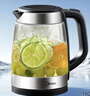 美的（Midea）电水壶热水壶家用高硼硅玻璃1.7L大容量1800W透明暖水壶自动断电泡茶MK-SHJ1722【价保618】 实拍图