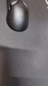 CHERRY樱桃 鼠标垫中号 办公桌垫 键盘垫 游戏鼠标垫 高密纤维顺滑鼠标垫 黑色细面 360*280*4mm 实拍图