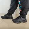 亚瑟士ASICS男鞋网面跑鞋减震运动鞋透气跑步鞋GEL-FLUX 4 黑色/黑色（夜跑款） 42 实拍图