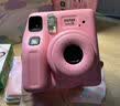 富士instax miniSE 一次成像拍立得相机 旅行 智能 拍照  送女生 生日礼物 代写贺卡 白色 官配（含专属配件盒） 实拍图