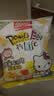 盼盼Hello-kitty麦香鸡味块 膨化食品童年多口味办公室解馋休闲小零食 咸蛋黄鸡味块（咸蛋黄味）55g 实拍图