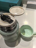 苏泊尔（SUPOR） 焖烧杯316不锈钢焖烧壶保温饭盒男女士学生真空保温杯闷烧壶罐 【316L钢+餐勺】薄荷绿800ml 实拍图