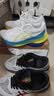 亚瑟士ASICS跑步鞋男鞋稳定运动鞋透气支撑舒适跑鞋 GEL-KAYANO 30 白色/黄色 40 实拍图