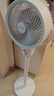 艾美特（AIRMATE）【小暴风】空气循环扇大风量摇头电风扇家用台式落地扇升级加高换气轻音柔风小风扇 FA18-X115 实拍图