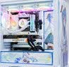 先马（SAMA） 先马颜之神纯白色机箱二次元动漫定制360水冷吹雪联名全家桶游戏电脑主机UV打印 02定制版机箱+3面灯板 实拍图