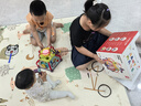 babycare六面盒多功能宝宝玩具形状配对认知积木屋节日生日送礼江户紫 实拍图