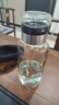 【送杯套】大容量加厚玻璃杯子便携杯茶水分离带杯套泡茶水杯 透明 1000ml吨吨桶 1只装 实拍图