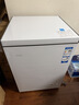 海尔（Haier）142L单温冰柜小型家用小冰柜冷冻藏转换冷柜小冰箱减霜一级能效PCM内胆W9D升级款 实拍图