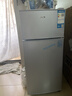 奥克斯小冰箱家用小型迷你冷藏冷冻两用出租房宿舍用节能省电寝室办公室电冰箱 【节能省电】166银色【高效保鲜 铜管速冷】48L 实拍图