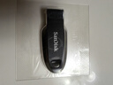 闪迪（SanDisk）128GB USB3.2 U盘 CZ550黑色 读速100MB/s 安全加密 数据恢复 学习办公电脑车载 高速大容量优盘 实拍图