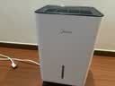 美的（Midea）除湿机/抽湿机12升/天 自营家用20㎡轻音小型回南天客厅卧室内防潮专用干衣吸湿器CF12BD/N7-DO 实拍图