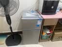 志高（CHIGO）小冰箱迷你小型家用冷藏冷冻两用宿舍出租房用双门办公室电冰箱节能省电 【一级能效】66L银色【全国联保丨节能省电】 实拍图