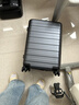 90分行李箱20英寸莱茵河经典2026新款 拉杆箱登机旅行箱密码箱钛金灰 实拍图