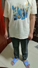 JEANSWEST LIFE真维斯冰丝空调裤子男夏季休闲透气薄款运动长裤男士大码束脚裤潮 实拍图