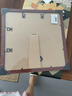 爱墨绘实木相框摆台挂墙空框装裱照片字画框胡桃色方形33*33cm 实拍图