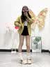 梵昇昱洞洞鞋女新款夏季时尚百搭厚底增高踩屎感透气防滑玛丽珍凉拖鞋 玛丽珍洞洞鞋【杏色】 39-40 实拍图