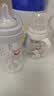 爱得利（evorie）婴儿奶瓶 宽口径带手柄重力球Tritan奶瓶240ml 灰(6个月+) 实拍图