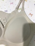 ubras【虞书欣同款】夹心软支撑小胸聚拢光面无痕内衣女无钢圈文胸罩 【明星同款】燕麦奶色 L  80A/80B 实拍图