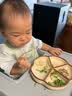 cadyking宝宝学吃饭训练婴儿自主进食勺子学辅食儿童叉勺筷子餐具 PPSU叉勺+盒（无色素可水煮） 实拍图
