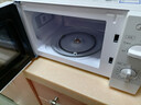 美的（Midea）【价保618】快捷微波炉 家用小型 360°转盘加热 旋钮操控 易洁内胆（M1-L213B二代） 实拍图