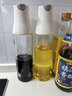 苏泊尔（SUPOR）油壶玻璃油瓶酱油瓶防漏醋瓶醋壶厨房大容量调味器皿奶油白两只装 实拍图