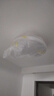 雷士（NVC）LED照明枕边风风扇灯吊扇灯北欧餐厅卧室1级能效三防白色42寸60瓦 实拍图