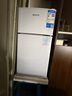 志高双门冰箱小型出租房宿舍双开门冷藏冷冻一级能效家用大容量办公室电冰箱二门微霜 【一级能效】66L白色【高效保鲜 铜管速冷】 实拍图