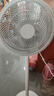艾美特（AIRMATE）【超级单品】七叶家用大风力落地扇电风扇台式桌面空气循环小风扇大角度摇头节能台立两用电扇 X97 实拍图
