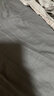 洁丽雅（Grace）100%纯棉床单A类7A抗菌全棉双人被单床单单件 200*230cm 深灰 实拍图