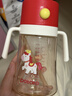 小土豆（potato）儿童水杯ppsu直饮杯吸管牛奶杯幼儿园开学用2岁以上 360ml瑞马红 实拍图