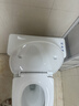 九牧（JOMOO）马桶家用一级水效防臭卫浴虹吸式马桶坐便器大冲力抗菌卫生间坐厕 镇店热卖【升级无棱】11370 400坑距(2515城包安装) 实拍图