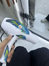 火之凤8960吹风机理发店专用 负离子2200W大功率家用高速恒温护发不伤发大风力速干造型电吹风筒 8960白孔雀(2200W) 实拍图