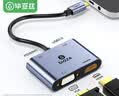 毕亚兹Type-C扩展屏 USB-C转HDMI和VGA/USB3.0/PD线转换器 雷电3转接头 4K投屏拓展坞 适用苹果电脑华为 实拍图