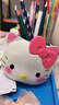 DIY配件收纳筒Kitty猫卡通可爱学生笔筒多功能手工材料包收纳 1个装【KT猫】化妆桶活动款 实拍图