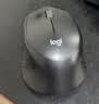 罗技（Logitech）M196 无线蓝牙鼠标 办公鼠标 笔记本商务办公家用 小巧便携 对称手型 石墨灰 实拍图