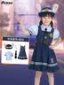 迪士尼（Disney）疯狂动物城cosplay毕业季旅游兔子女童短袖夏款连衣裙 130 CM 实拍图