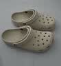 卡骆驰（CROCS）檀健次同款经典洞洞鞋轻便百搭女沙滩鞋包头拖鞋男鞋|10001 骨白色-2Y2(含智必星) 40 (250mm) 实拍图