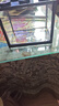 桌面鱼缸小型家用积木缸生态缸水族箱斗鱼缸带小夜灯氛围灯摆件 黑色斗鱼缸【不带灯】 实拍图