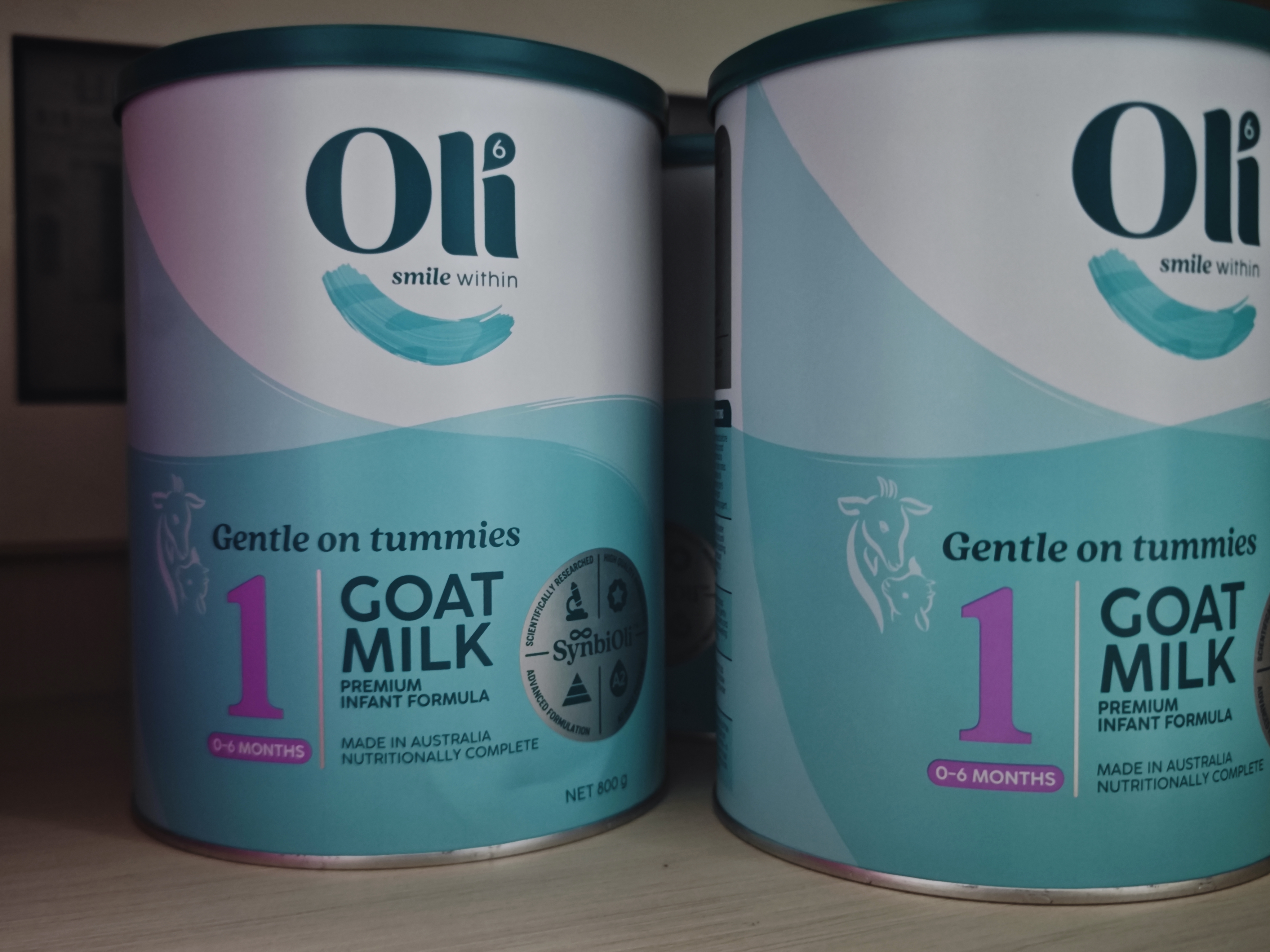 Oli6澳6幼儿A2配方山羊奶粉1段(0-6个月)800g*3罐 HMO+益生元 实拍图
