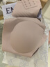 嫚熙（EMXEE）哺乳内衣孕妇文胸喂奶前开扣聚拢有型怀孕期胸罩 【兰烟花】小奶皮款 柔软舒适 S 实拍图