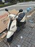 雅马哈巧格iPlus新款125燃油踏板摩托车 省油长续航城市通勤代步 象牙白 实拍图