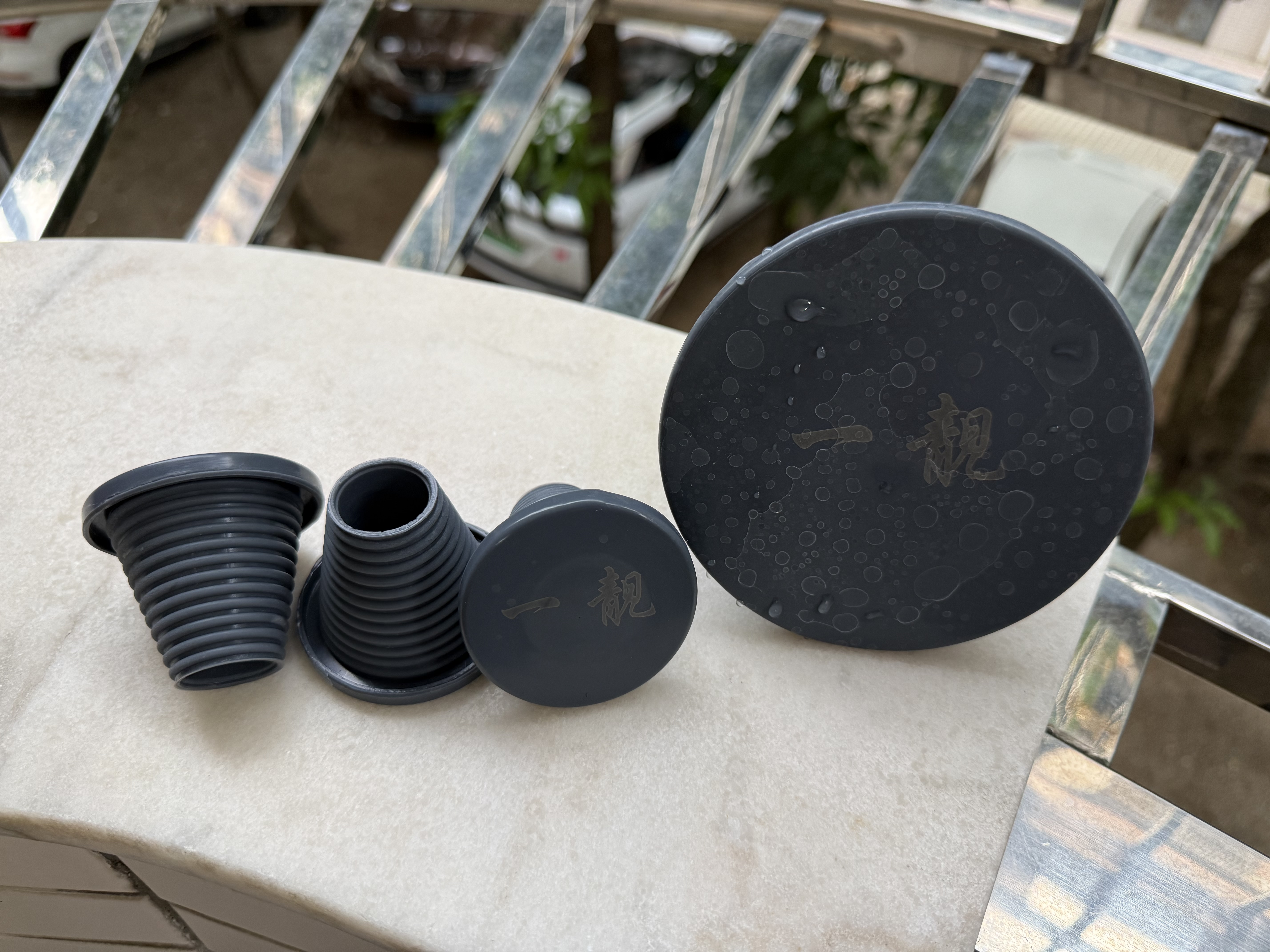 一靓地漏堵孔塞下水道堵口器硅胶塞50PVC下水管硅胶堵头封口密封圈2个 实拍图