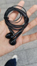纽曼（Newmine）【TOP榜】NM-LK06 半入耳式线控有线耳机 手机耳机 音乐耳机 3.5mm接口 电脑笔记本手机适用 黑色 实拍图