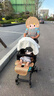 舒贝怡2件装婴儿衣服夏季薄款新生儿连体衣短袖哈衣儿童爬服藏青66CM 实拍图