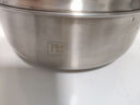 利仁（Liven）小钢人电火锅304不锈钢电煮锅分体式小电锅小型2-3人用3升小锅0涂层电蒸锅电热锅带蒸笼DHG-J368 实拍图