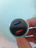 纽曼（Newmine）车载充电器点烟器一拖二双USB金属车充电压显示检测快充SX001-008 实拍图