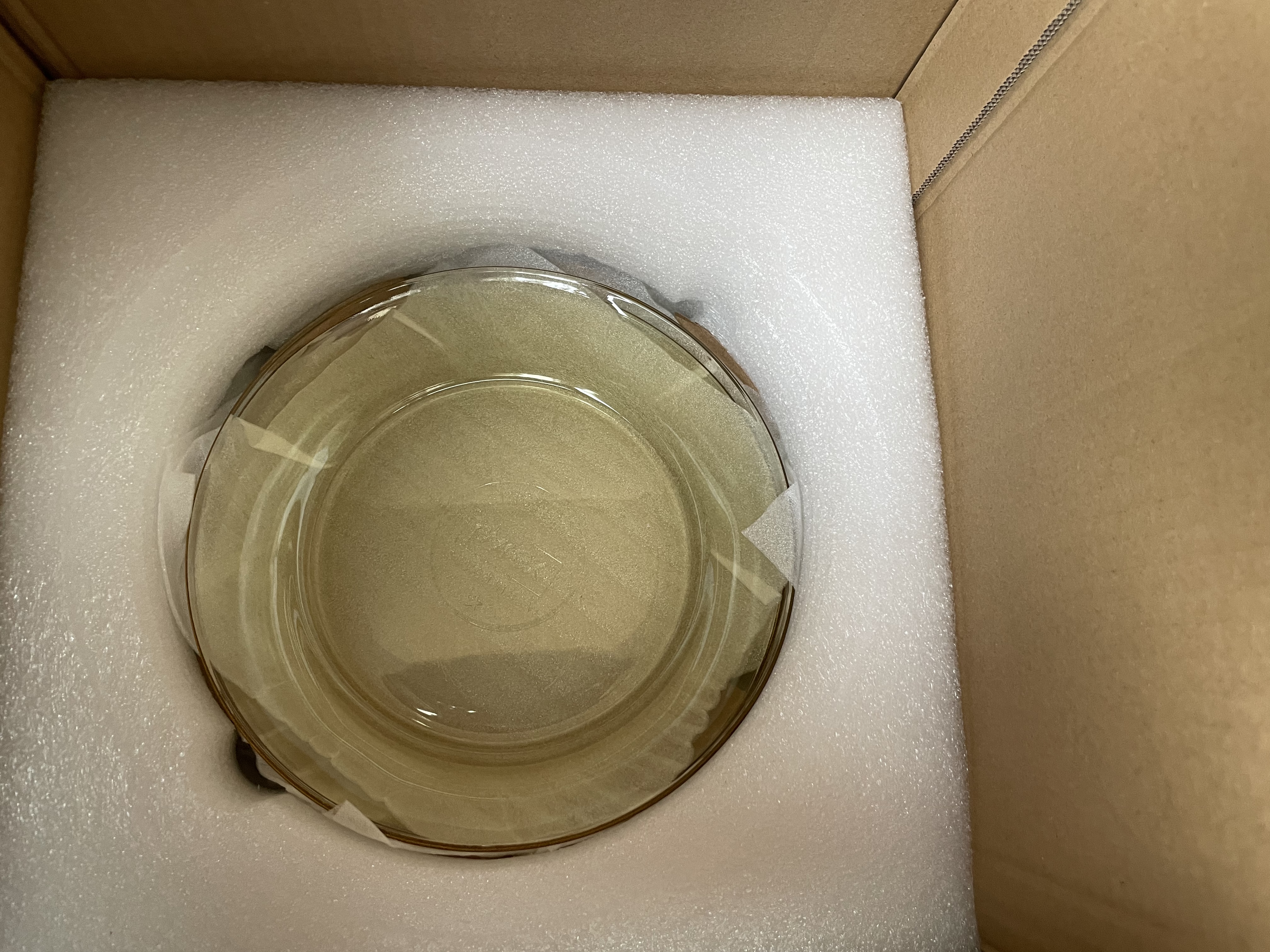 康宁餐具 pyrex百丽耐热玻璃家用碗碟盘套装16件组 16-OV-B4/BF 实拍图