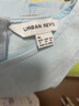UR春季新款女摩登气质褶皱收腰显瘦无袖连衣裙UYY750030 淡蓝 XL 实拍图